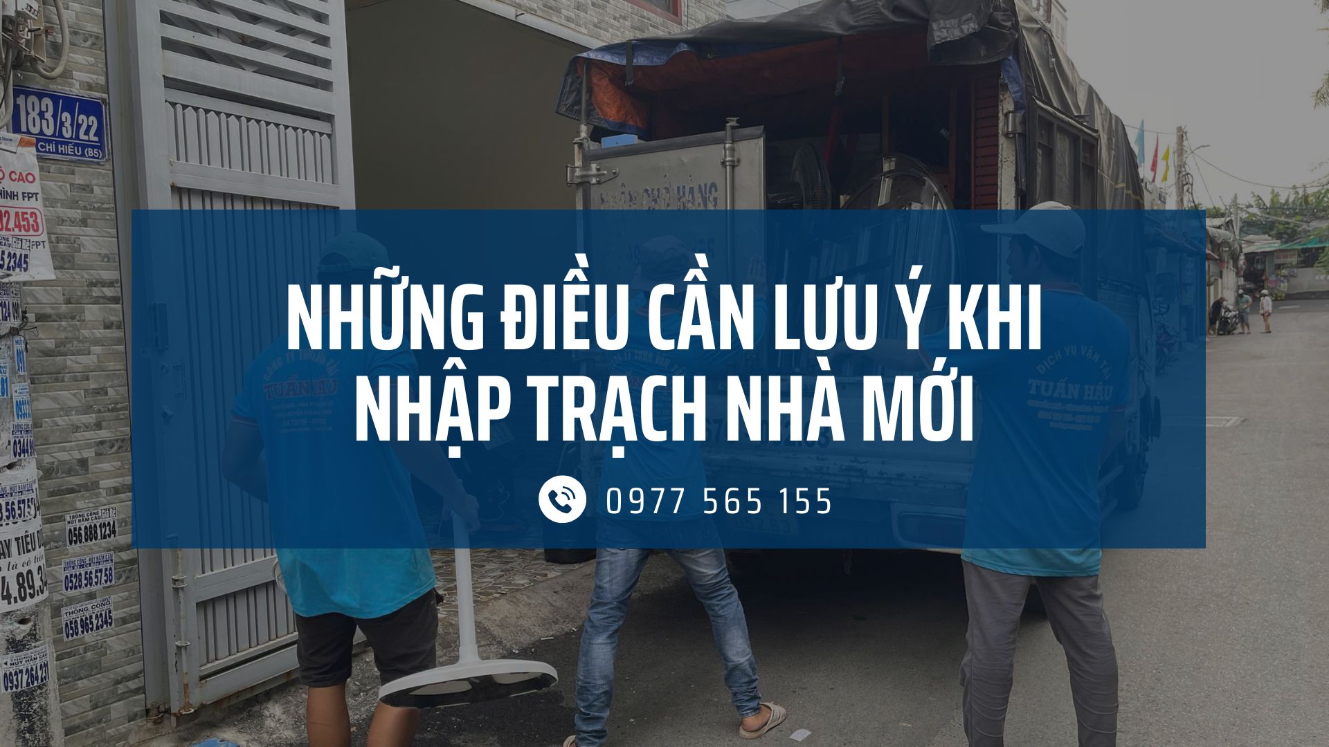 Những điều cần lưu ý khi nhập trạch nhà mới