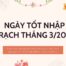 Xem ngày tốt nhập trạch tháng 3 năm 2025 giúp vượng khí dồi dào